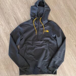The North Face tekno ridge gray pullover hoodie sz S